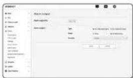 Wisenet XNB-6000 - Alarm output - 3