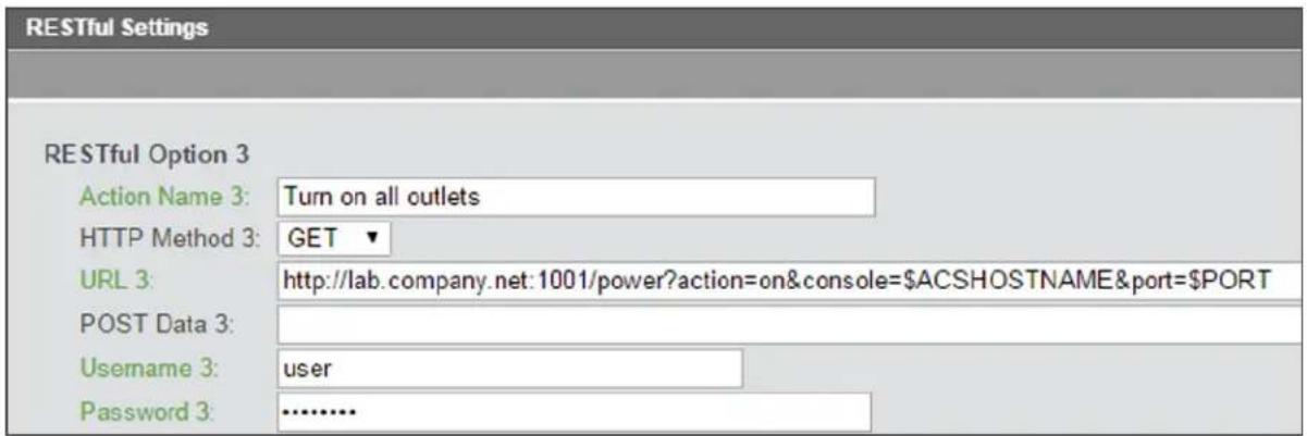 Avocent ACS8048 - RESTful client - 1