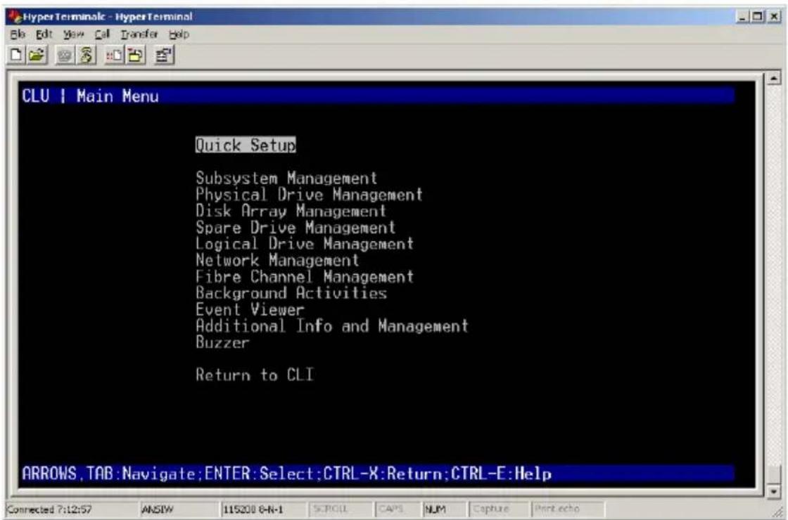 Promise Technology VTrak E630f - Logging Into the CLI - 1