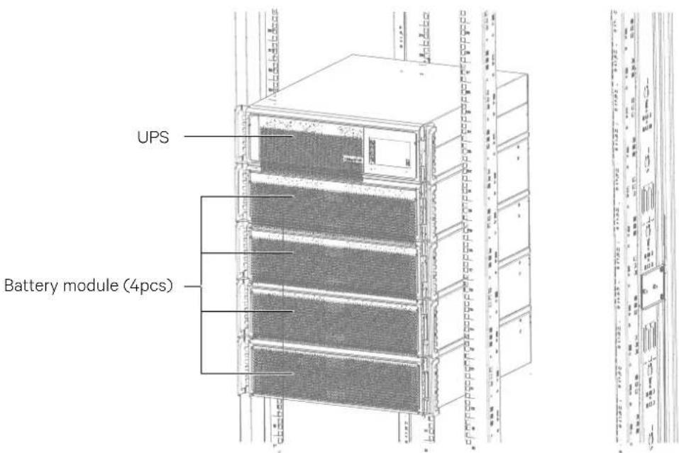 Liebert ITA2 - Installation procedures for UPS with battery modules - 1