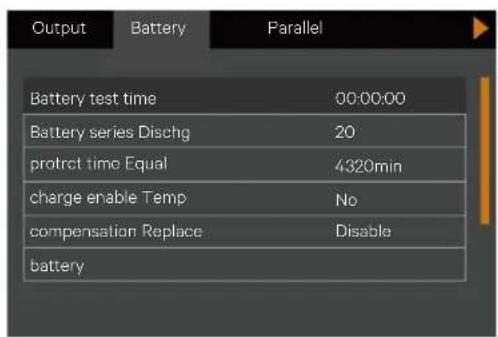Liebert ITA2 - Settings page - 5