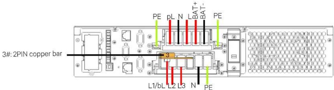 Liebert ITA2 - 3-in 1-out, common input configuration - 2