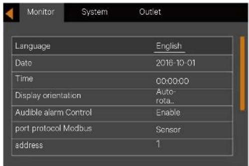 Liebert ITA2 - Language Selection - 4