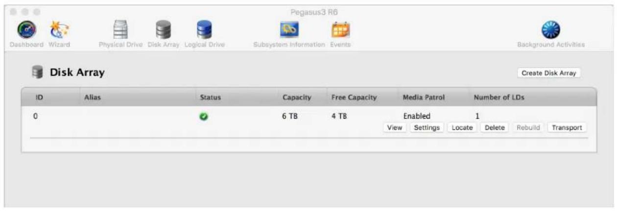 Promise Technology Pegasus3 R4 - List of Disk Arrays - 1
