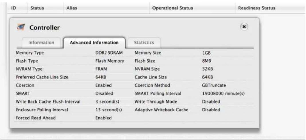 Promise Technology Pegasus3 R4 - Viewing Controller Information - 2