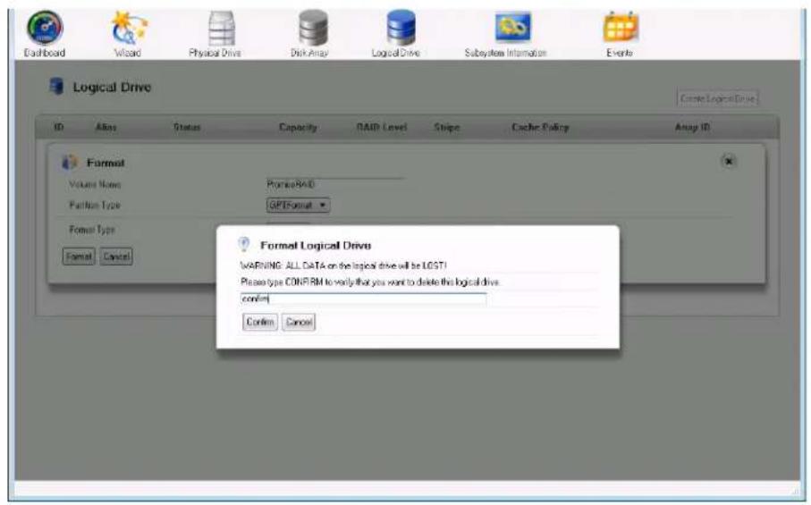 Promise Technology Pegasus3 R4 - Format Pegasus3 on Windows 7 - 5