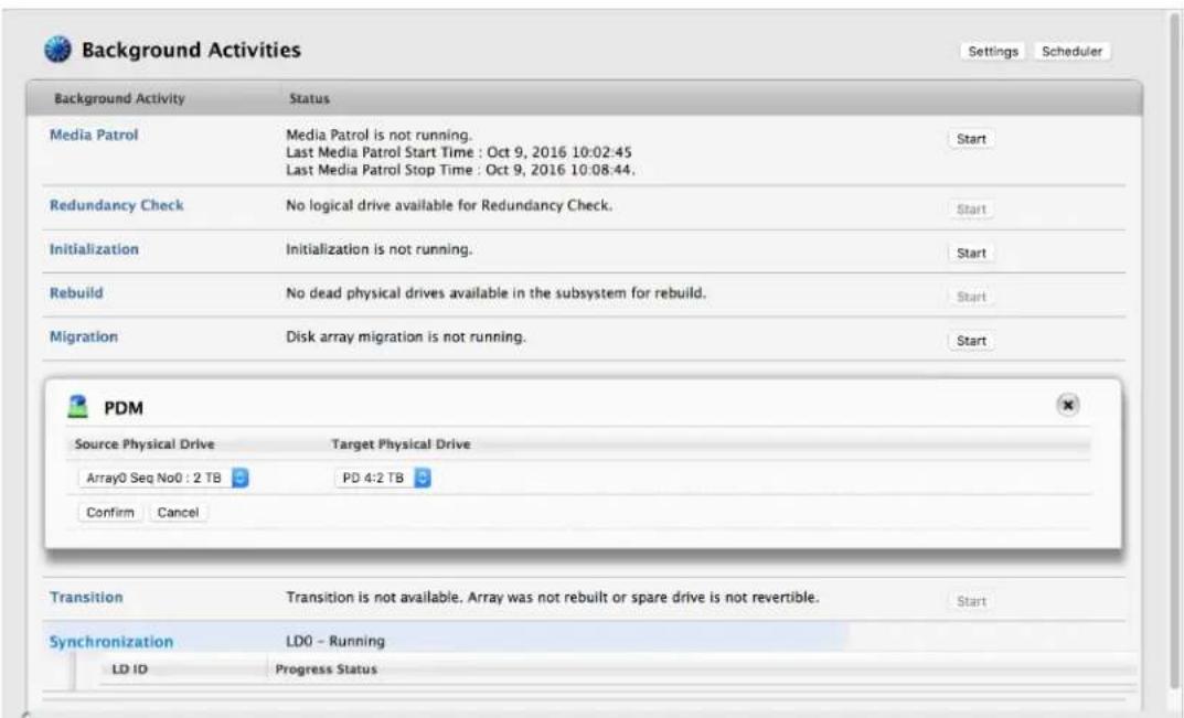 Promise Technology Pegasus3 R4 - Running PDM on a Logical Drive - 1