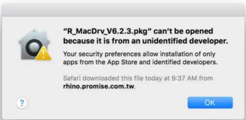 Promise Technology Pegasus3 R4 - WARNING - 2