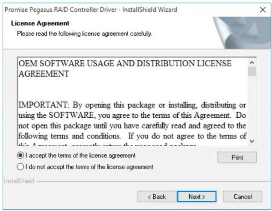 Promise Technology Pegasus3 R4 - Step 5: Install Software - 2