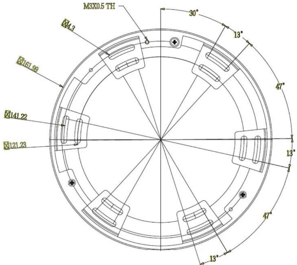 Vivotek Fisheye FE9582-EHNV - Mounting Positions - 2