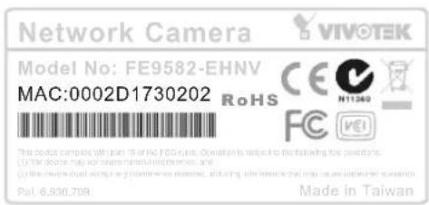 Vivotek Fisheye FE9582-EHNV - Software Installation - 3