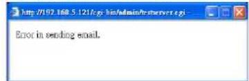 Vivotek Fisheye FE9582-EHNV - Server type - Email - 2