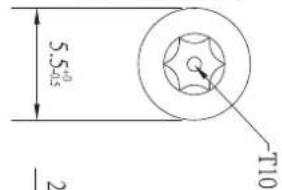 Vivotek Fisheye FE9582-EHNV - Mounting Screws - 6