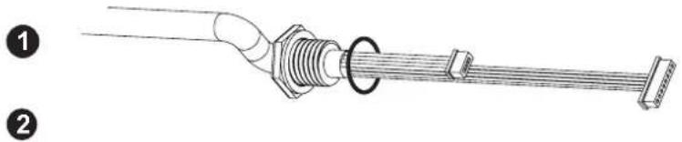 Vivotek Fisheye FE9582-EHNV - Connecting DC Power Cable - 1