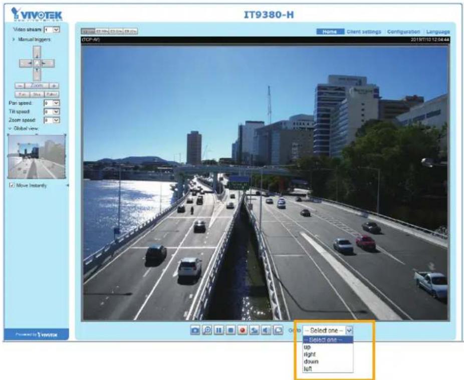 Vivotek Turret Dome IT9388-HT - Home page in the E-PTZ Mode - 1