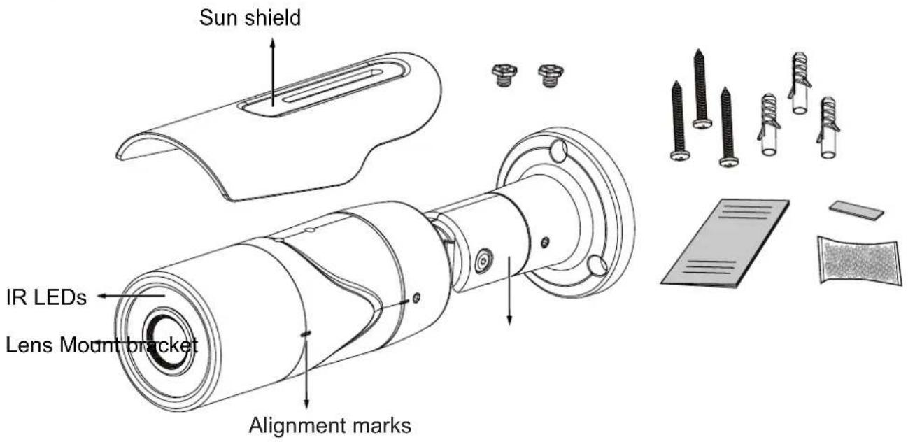 Vivotek Bullet IB8377-H - Outer View - 1