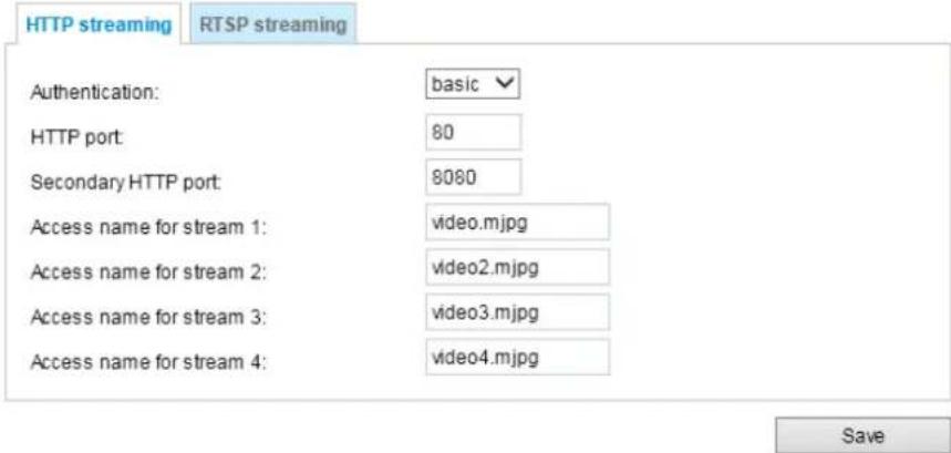 Vivotek Bullet IB8377-H - HTTP streaming - 1