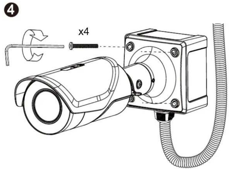 Vivotek Bullet IB9387-EHT - Installation of Optional Accessories - 5