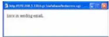 Vivotek Bullet IB9387-EHT - Server type - Email - 2