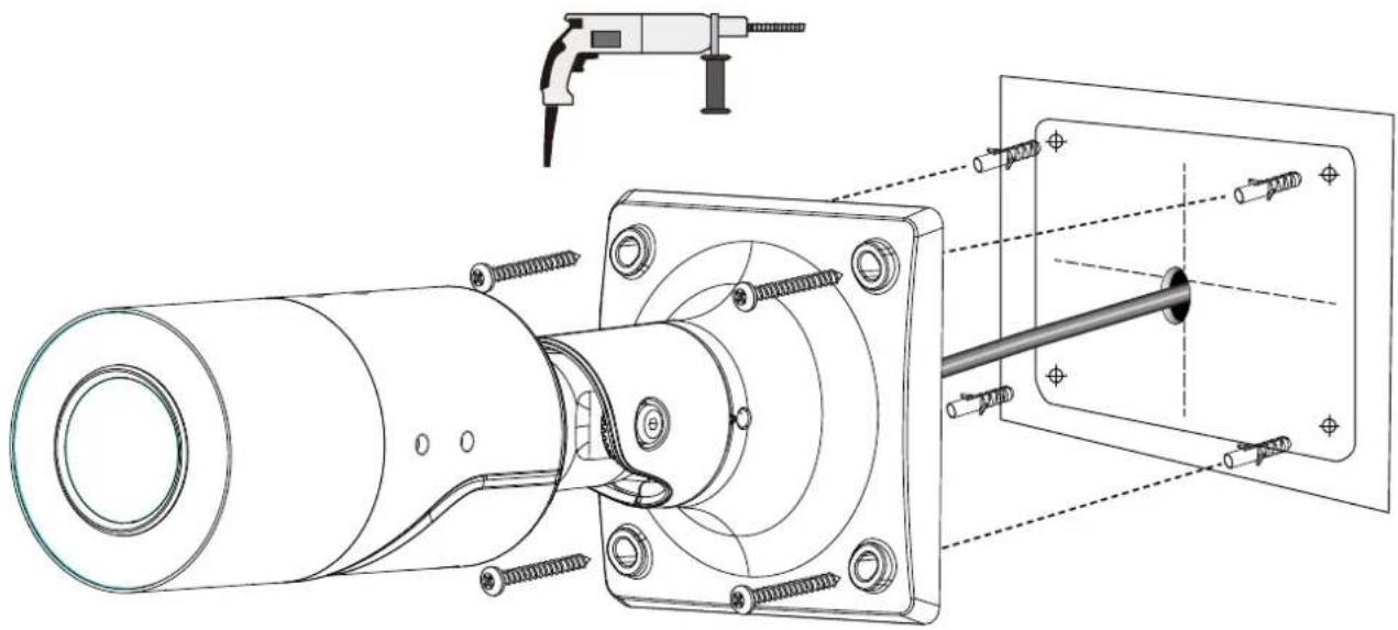 Vivotek Bullet IB9387-EHT - If used, connect the DI/DO, or audio wires to the terminal connectors. - 3