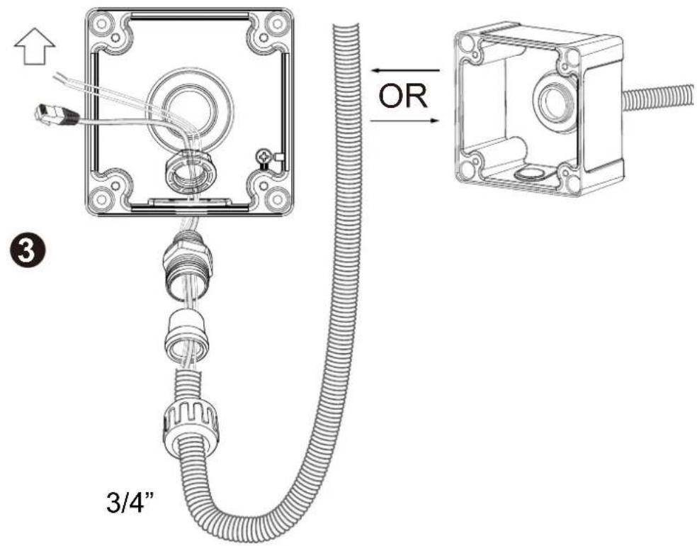 Vivotek Bullet IB9387-EHT - Installation of Optional Accessories - 4