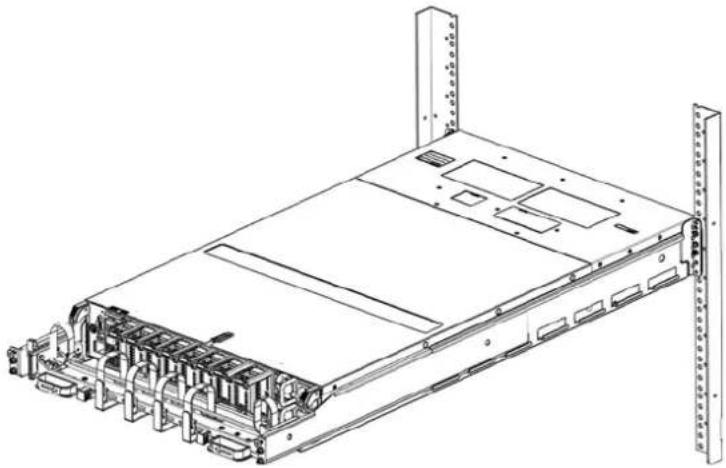 DELL EMC Data Domain 9300 - Rails and cable management assembly - 1