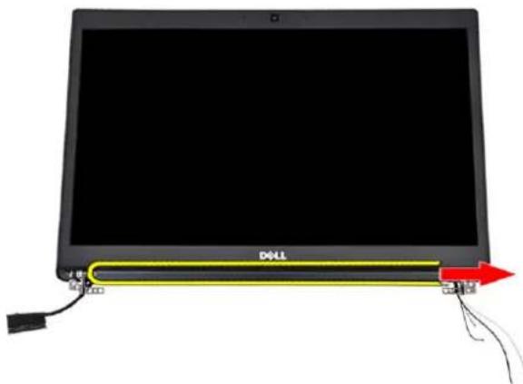 DELL Latitude 7380 - Removing display hinge Cap - 1