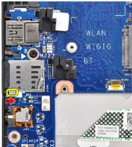 DELL Latitude 7380 - Dummy SIM-card tray removal - 1
