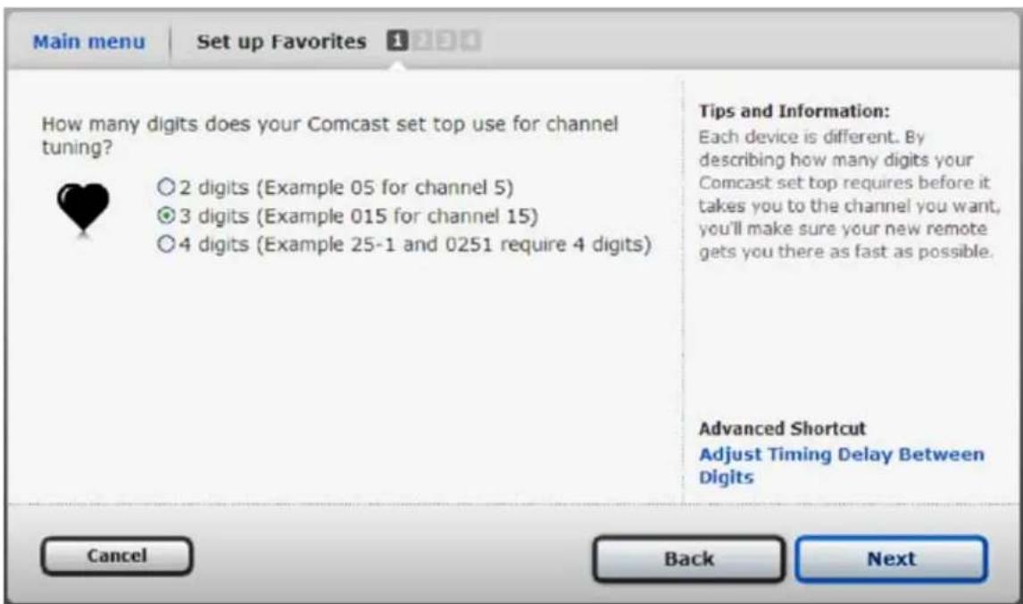 MONSTER Revolution 200 - Set the number of digits your channels use - 1
