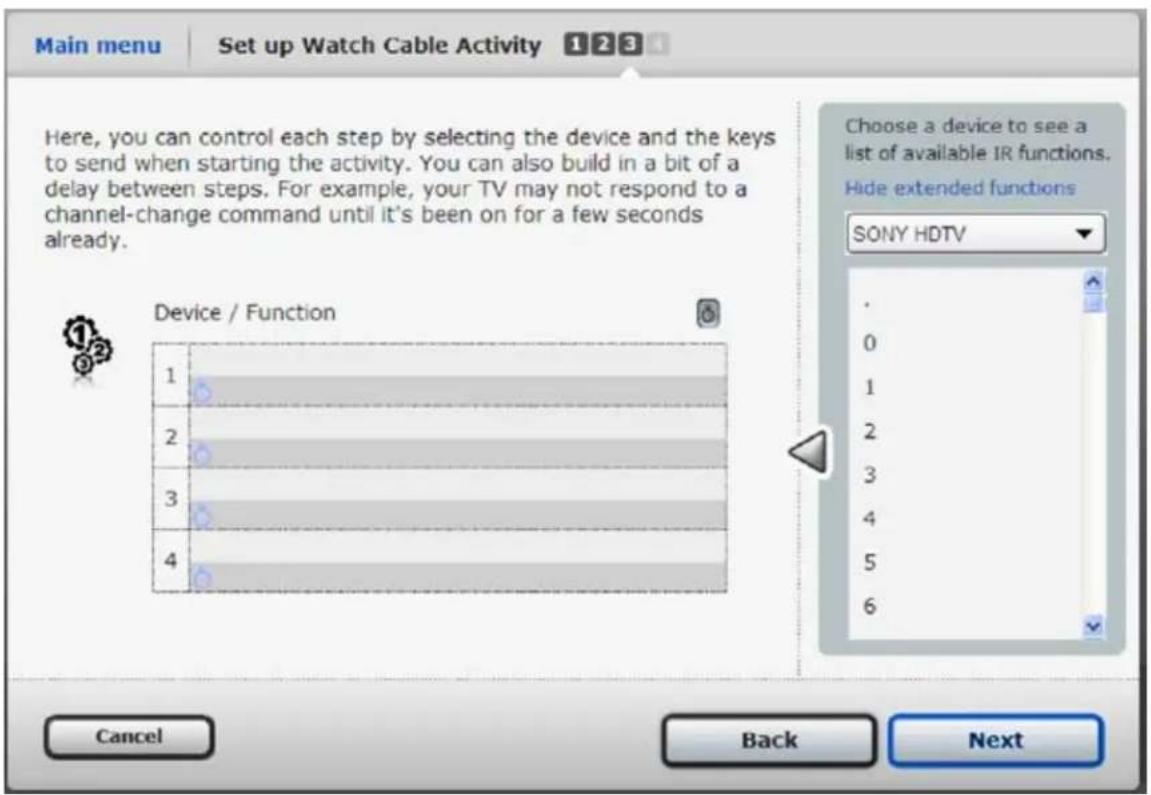 MONSTER Revolution 200 - Building the watch Cable or watch Satellite Activity - 2