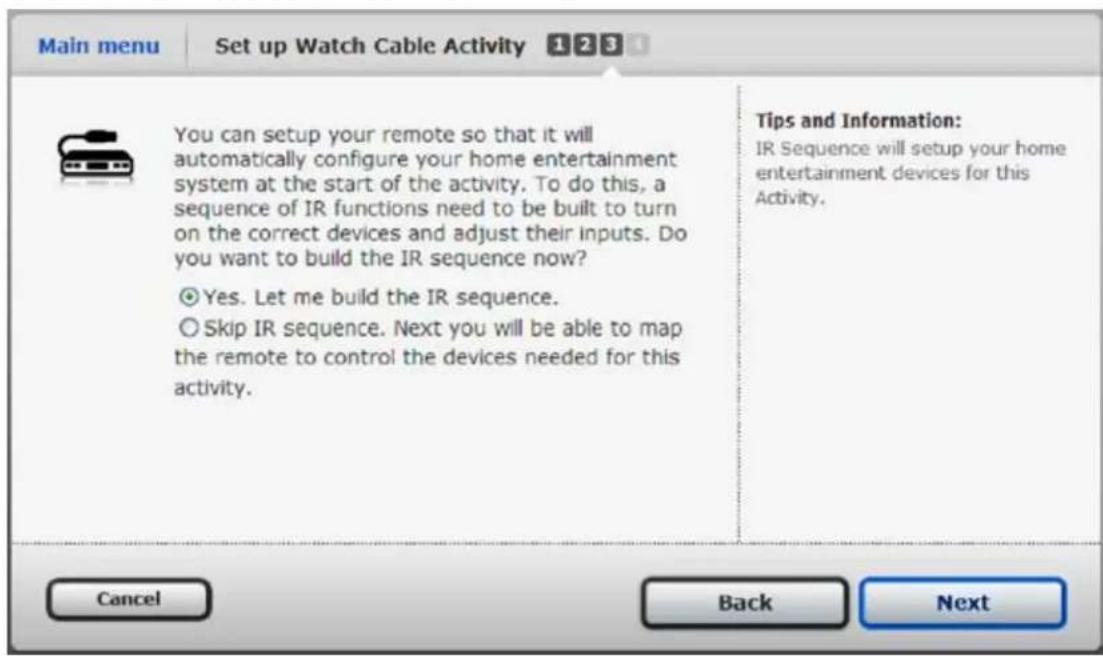 MONSTER Revolution 200 - Building the watch Cable or watch Satellite Activity - 1