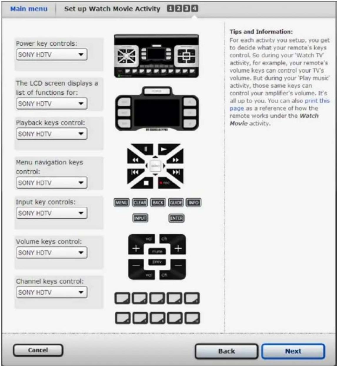 MONSTER Revolution 200 - Set the Volume/Channel/Transport Controls - 3