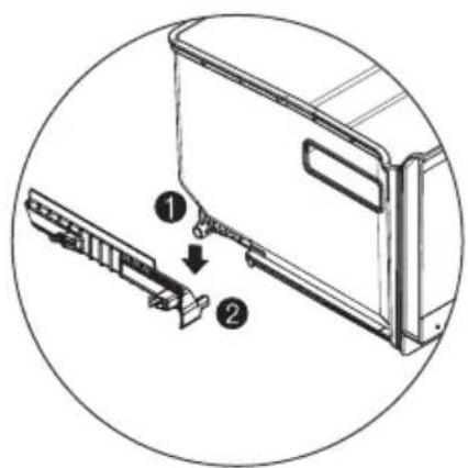 LG GA-B509BMHZ - Установка ящика морозильной камеры - 1
