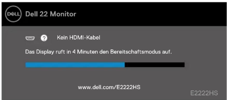 DELL E Series E2222HS - Selbsttest - 2