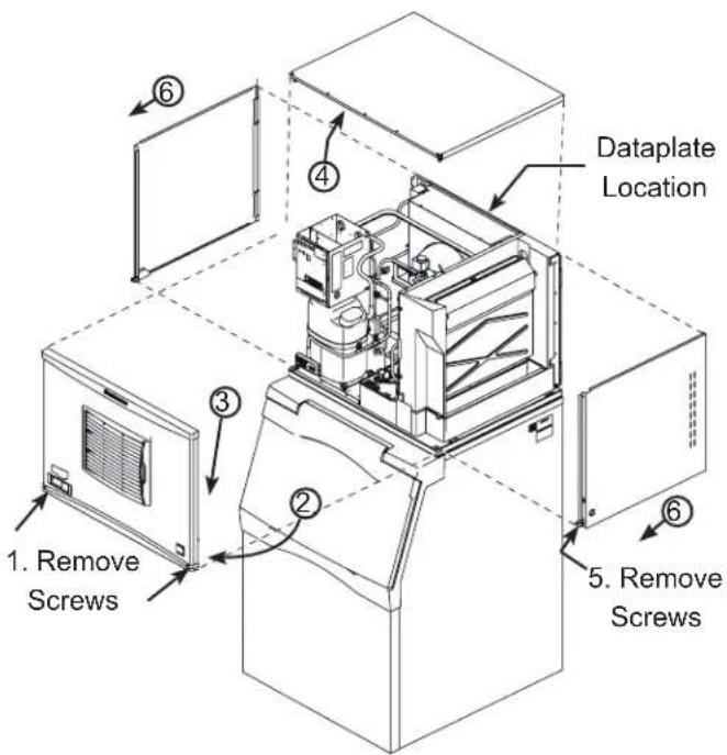 Scotsman C1030SA-32 - Uncrate and Set Up - 1