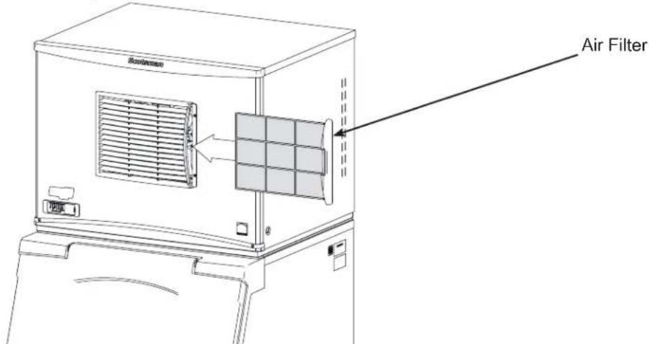 Scotsman C1030SA-32 - Ice Storage Bin - 1