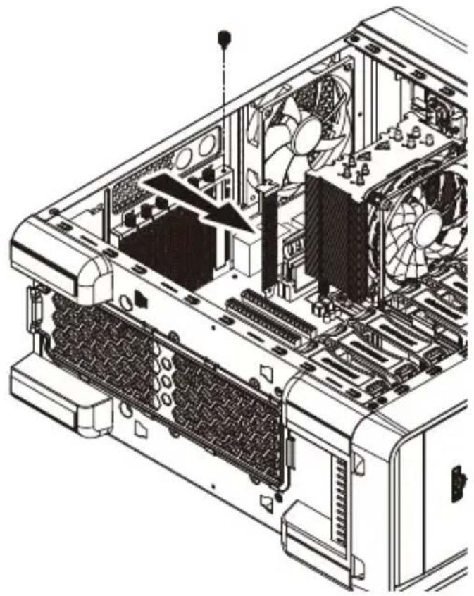 ENERMAX Ostrog ADV ECA3380 - How to Install Add-on Cards Installation von Erweiterungskarten Instalacja kart rozszerzenia - 1