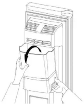 BAUKNECHT KSN 495/1 IO - Important: Turn the ice maker off before removing the ice bucket to stop ice cubes being dispensed accidentally. - 1