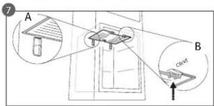 BAUKNECHT KGSF 18 A3+ PLATIN - PROCEDURE TO CLEAN THE STOP FROST ACCESSORY - 6