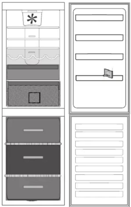 WHIRLPOOL BSNF 9352 OX - HOW TO STORE FRESH FOOD AND BEVERAGE - 1