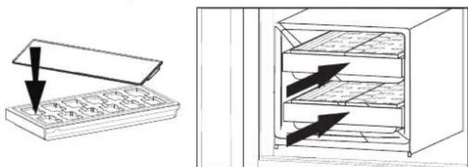 WHIRLPOOL BSNF 9352 OX - HOW TO MAKE ICE CUBES - 3
