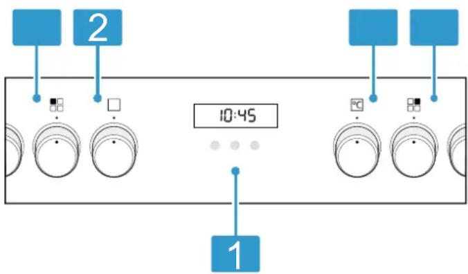SIEMENS iQ300 HD214ABS0 - Bedienelemente - 1