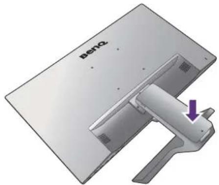 BENQ GW2780E - Entfernen Sie den Monitorständer. - 1