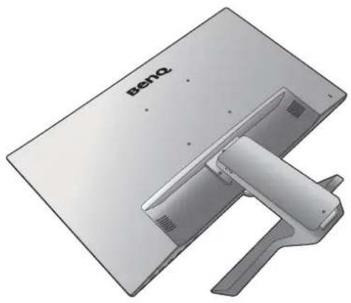 BENQ GW2780E - Vorbereiten des Monitors und der Arbeitsfläche. - 1