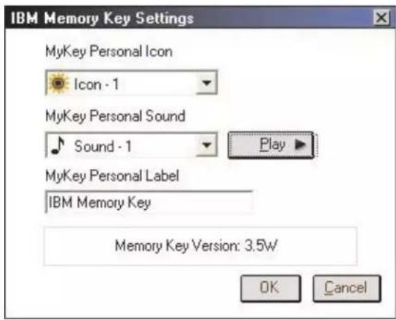 IBM Memory Key - Personalizing your memory key - 1