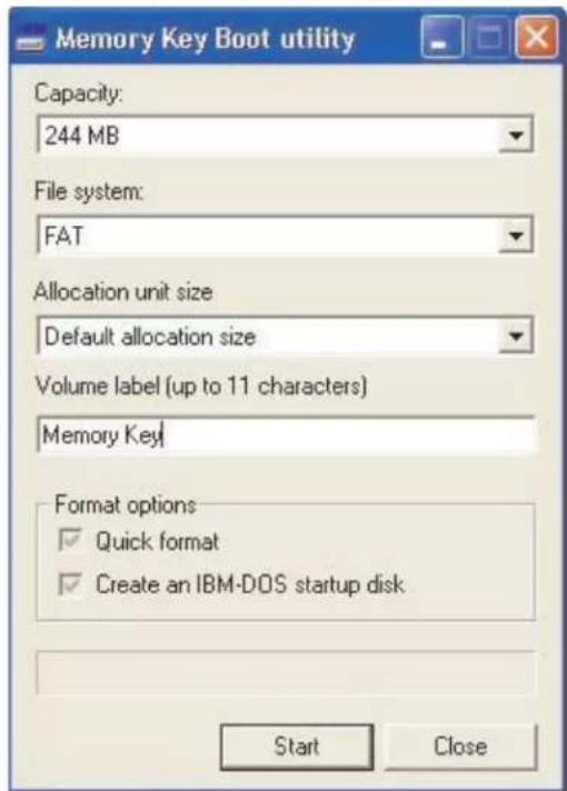 IBM Memory Key - Creating an IBM boot memory key - 1