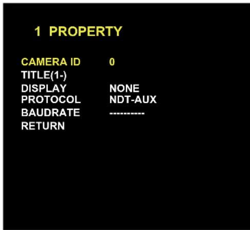 Digital Watchdog HD-SDI DWC-HV421D - CONTROLLING THE CAMERA'S OSD REMOTELY - 1