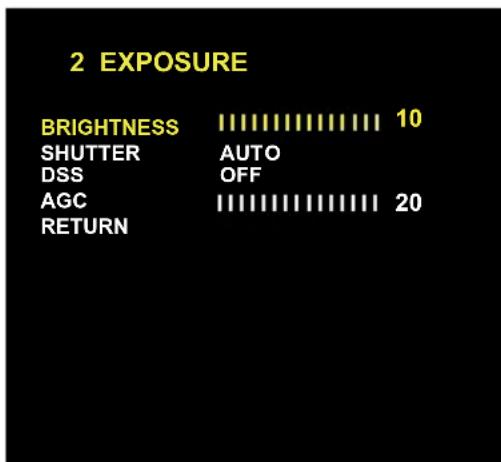 Digital Watchdog HD-SDI DWC-HV421D - EXPOSURE - 1