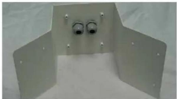 Digital Watchdog HD-SDI DWC-HV421D - CORNER MOUNT INSTALLATION INSTRUCTIONS (optional)\* - 2