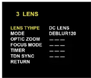 Digital Watchdog HD-SDI DWC-HV421D - LENS TYPE - 1